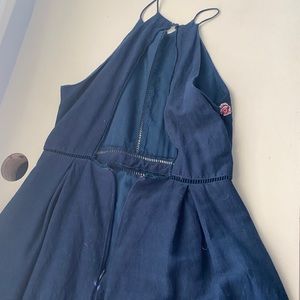 beautiful open back summer dress